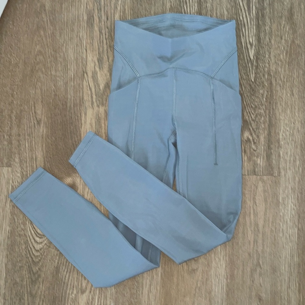 Lululemon Power Thru High-Rise Tights “25 Rhino Grey